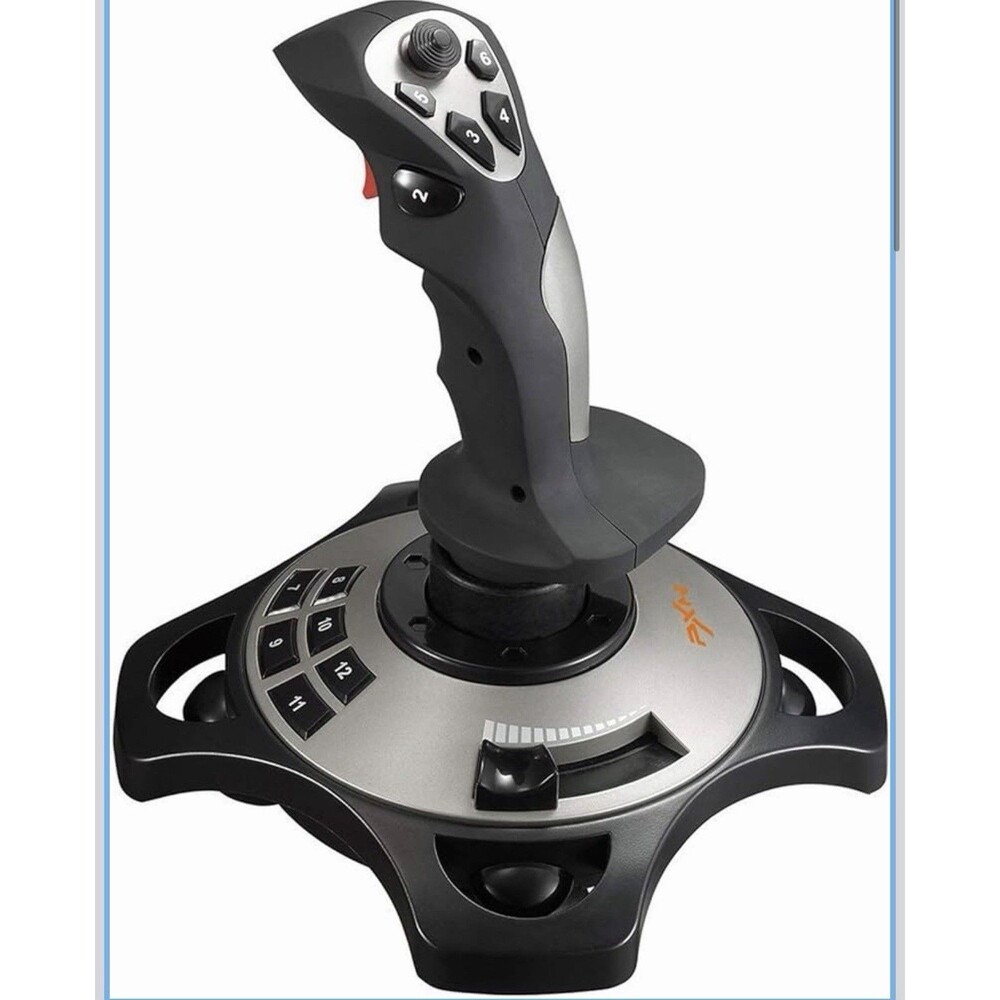 PS USB Game Controller with Vibration Function and Throttle Control Gamers